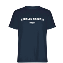 Ronaldo Nazario Players Couture Mens T-Shirt Navy
