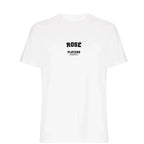 Rosé t-shirt – white men's t-shirt with black Rosé letters and Players Couture logo on the chest