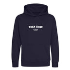 Ryan Giggs hoodie – navy kids' hoodie with white Ryan Giggs letters and Players Couture logo on the chest