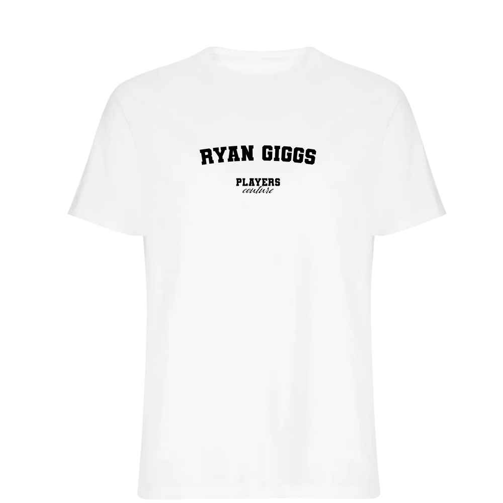 Ryan Giggs Players Couture Mens T-Shirt White