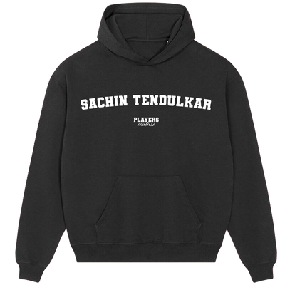 Sachin Tendulkar Players Couture Men's Casual Hoodie Black