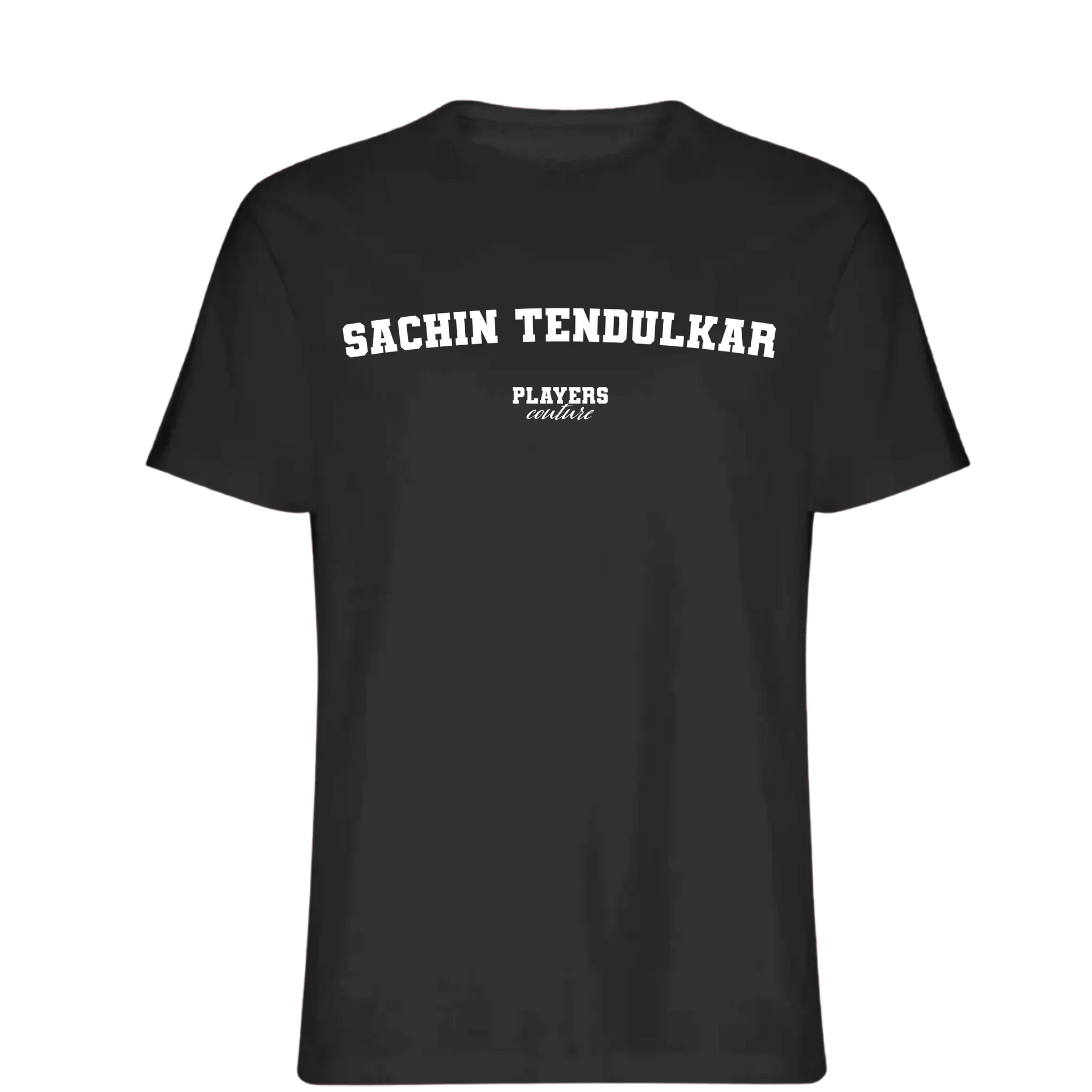 Sachin Tendulkar Players Couture Men's T-Shirt Black
