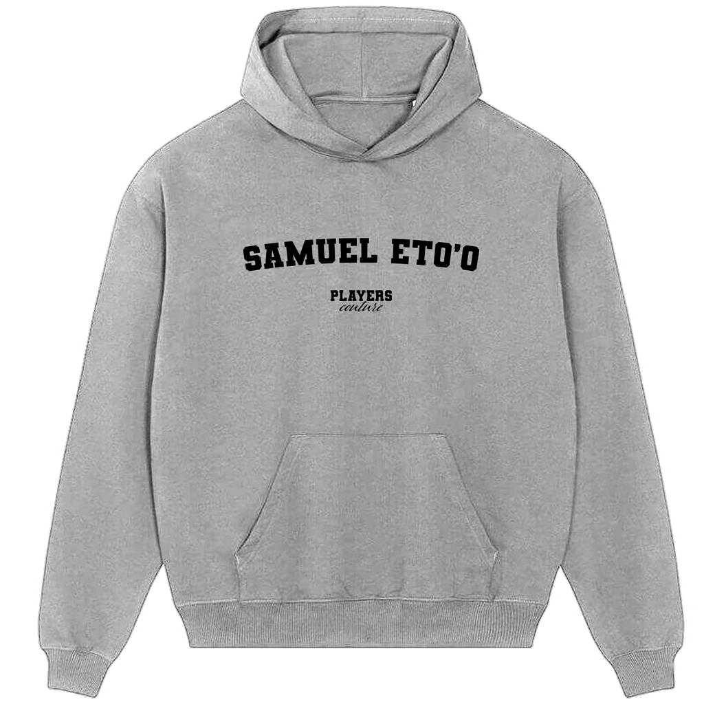 Samuel Eto’o Players Couture Men's Casual Hoodie Gray