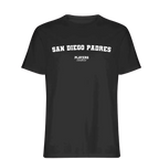 San Diego Padres Players Couture Mens T-Shirt Black