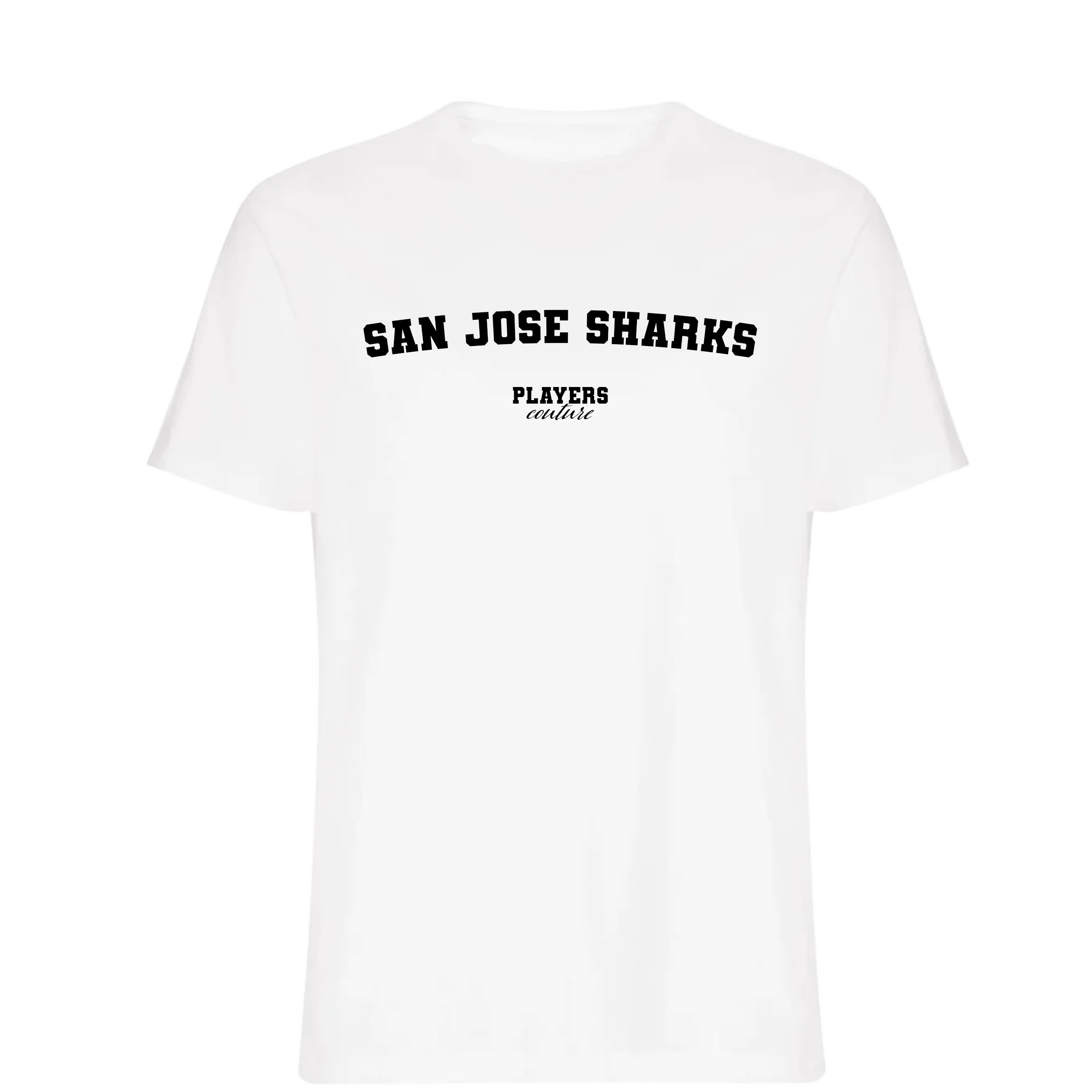 San Jose Sharks Players Couture Men's T-Shirt White
