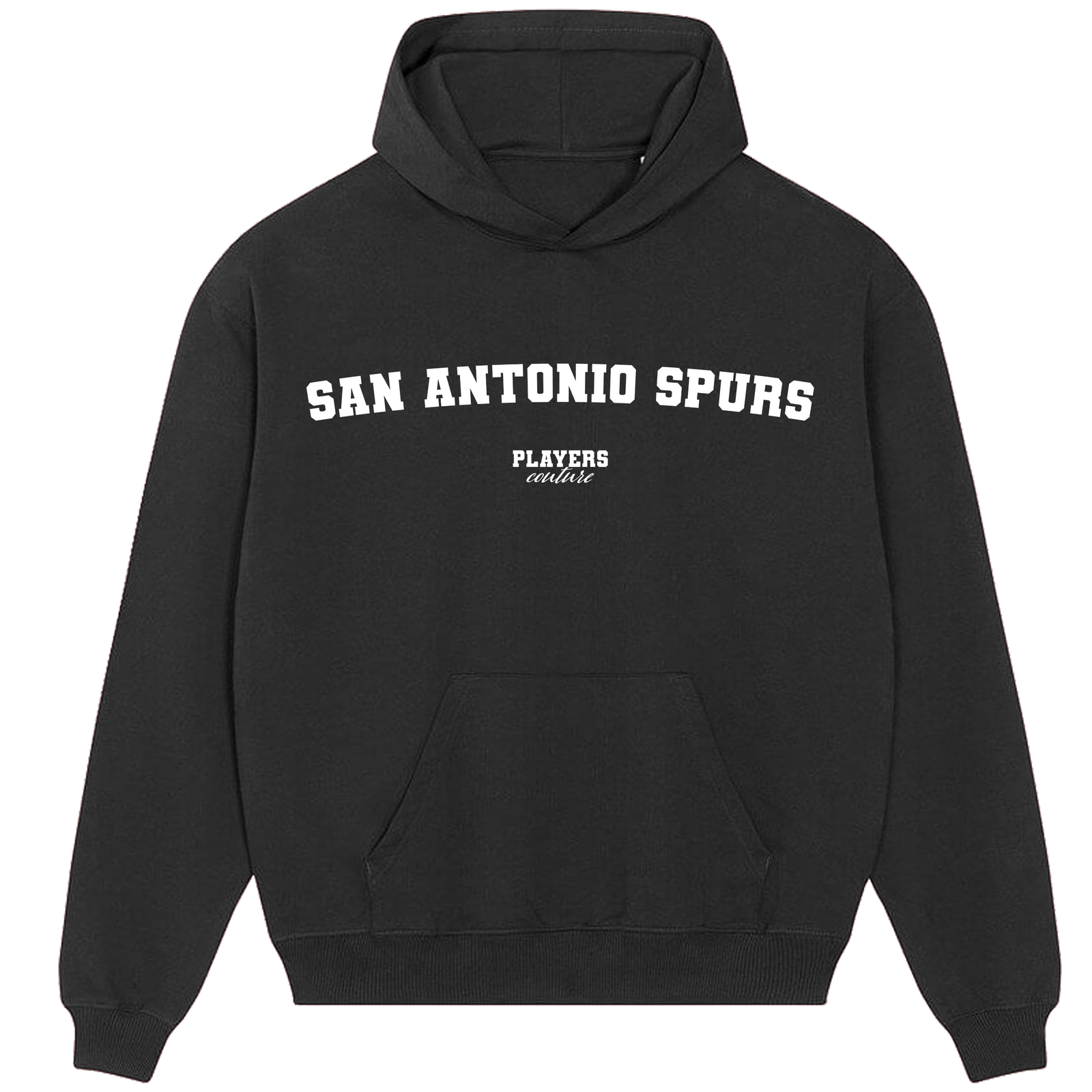 San Antonio Spurs Players Couture Men's Casual Hoodie Black