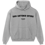 San Antonio Spurs Players Couture Men's Casual Hoodie Gray