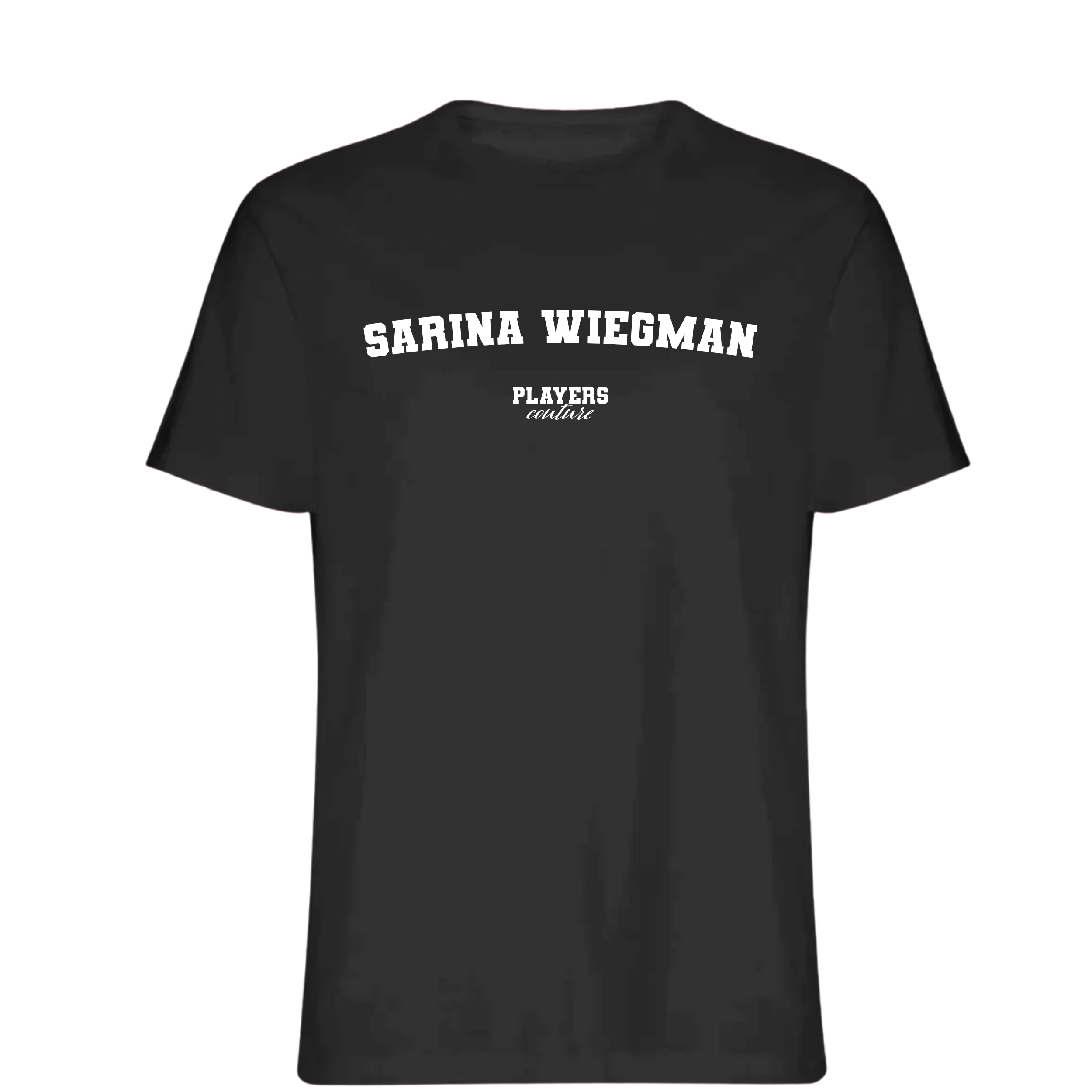 Sarina Wiegman Players Couture Mens T-Shirt Black