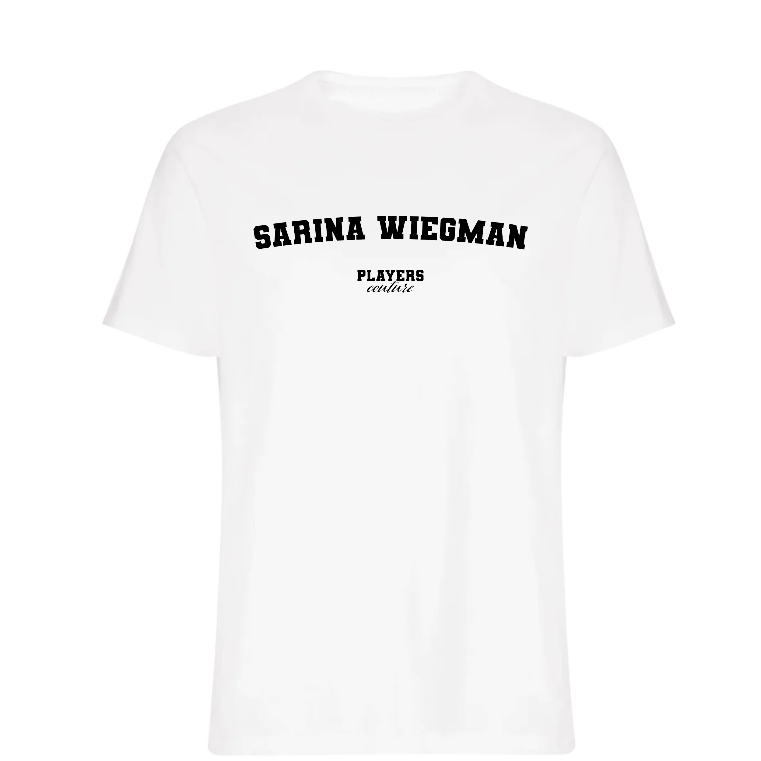 Sarina Wiegman Players Couture Mens T-Shirt White