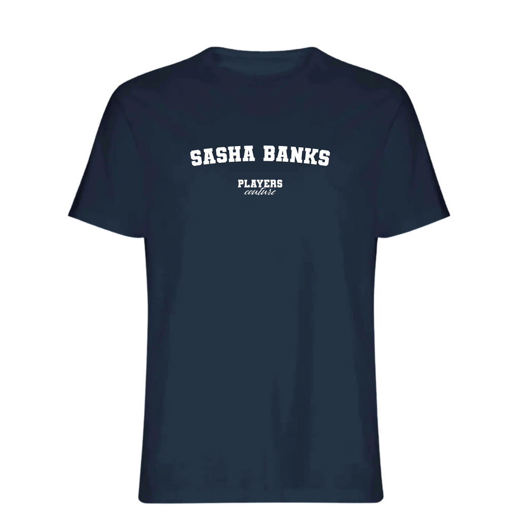 Sasha Banks Players Couture Men's T-Shirt Navy