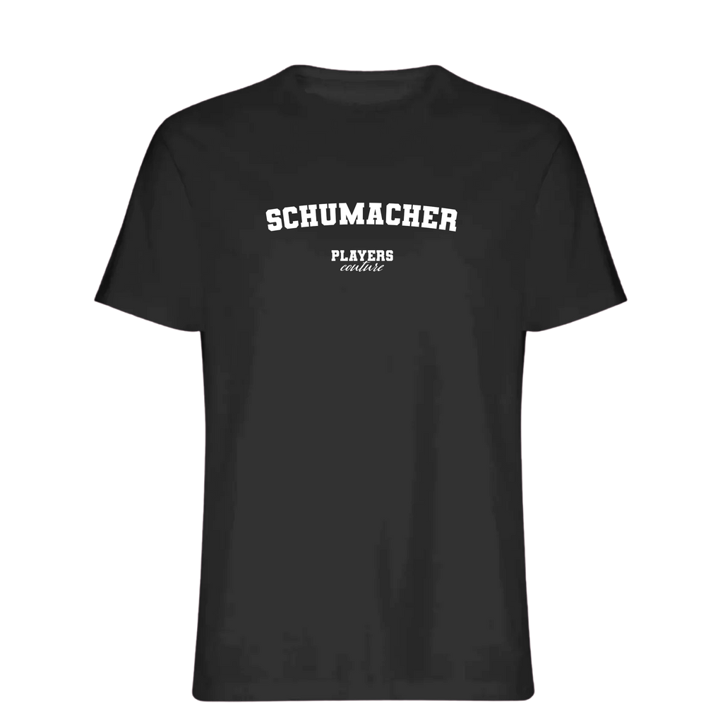Schumacher Players Couture Men's T-Shirt Black