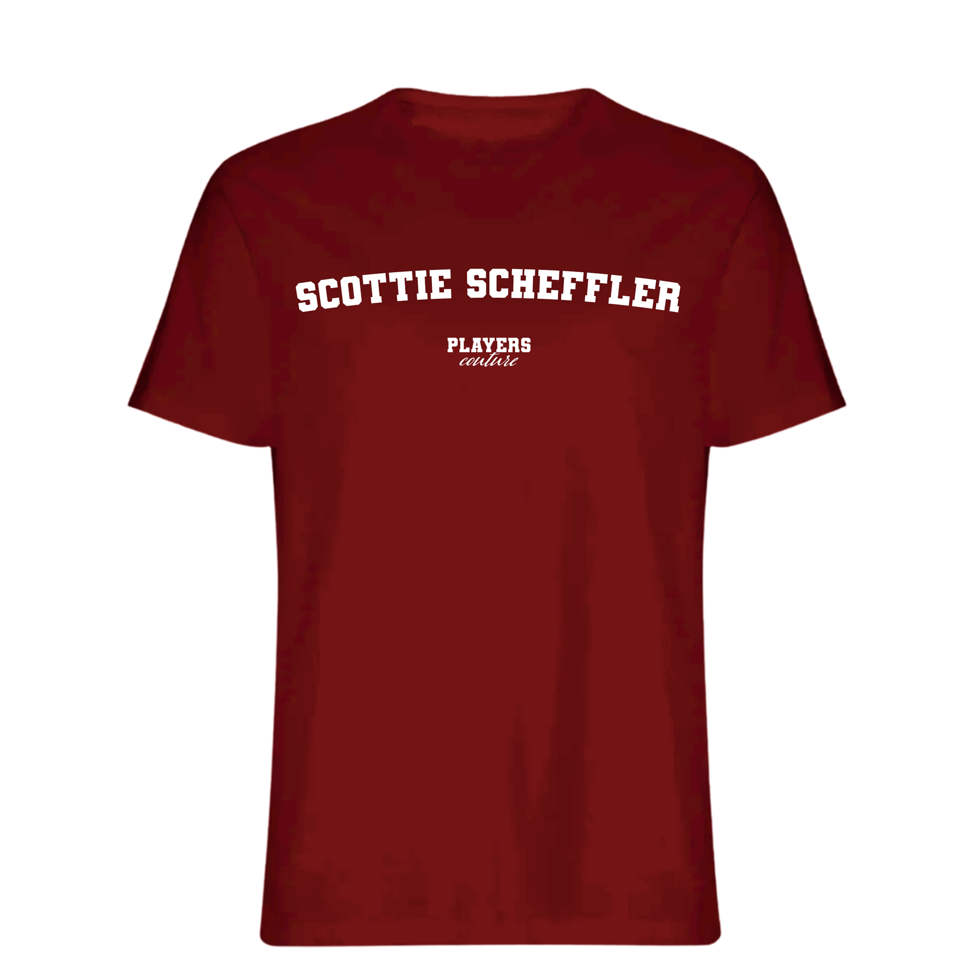 Scottie Scheffler Players Couture Men's T-Shirt Red