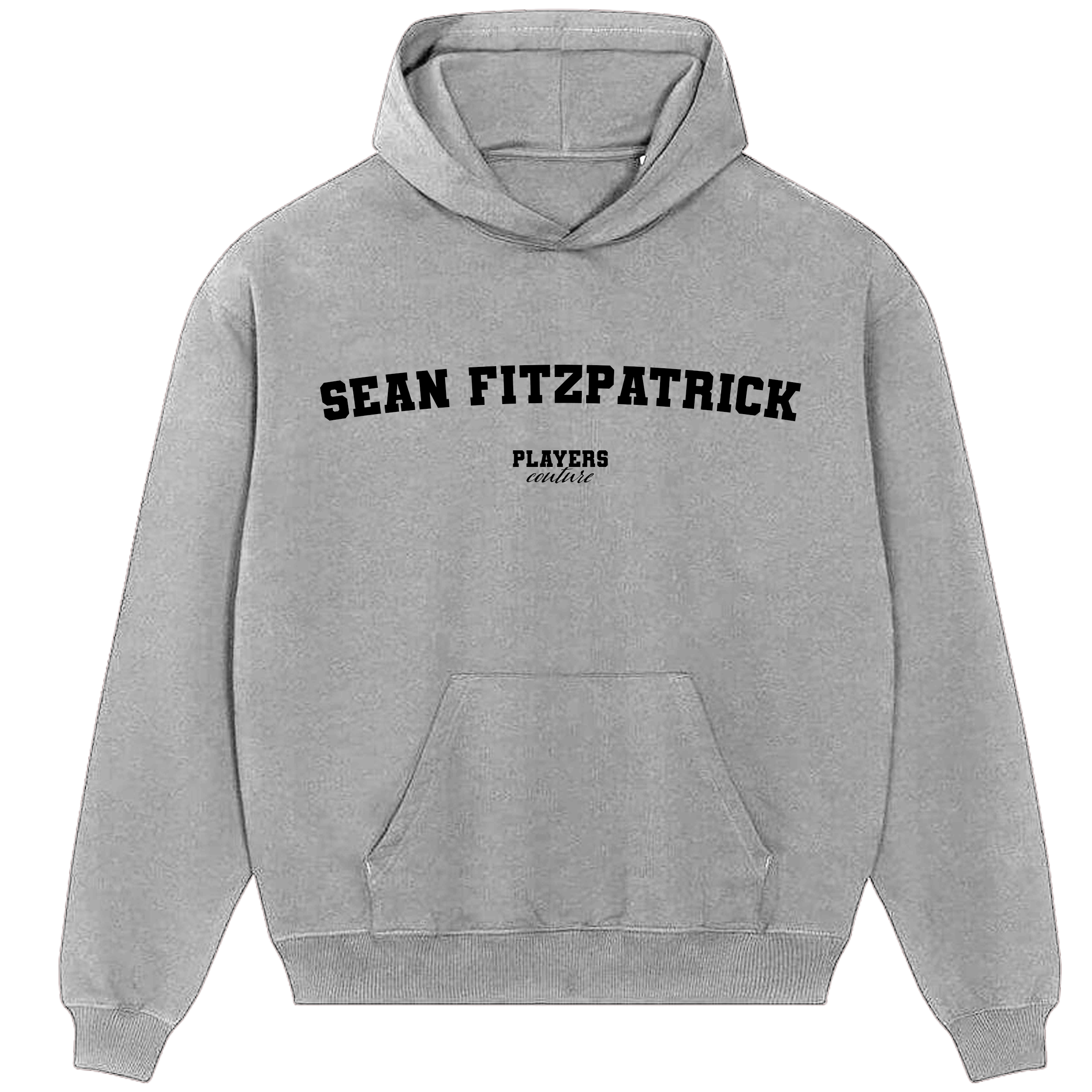 Sean Fitzpatrick Players Couture Men's Casual Hoodie Gray