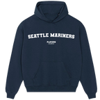 Seattle Mariners Players Couture Men's Casual Hoodie Navy