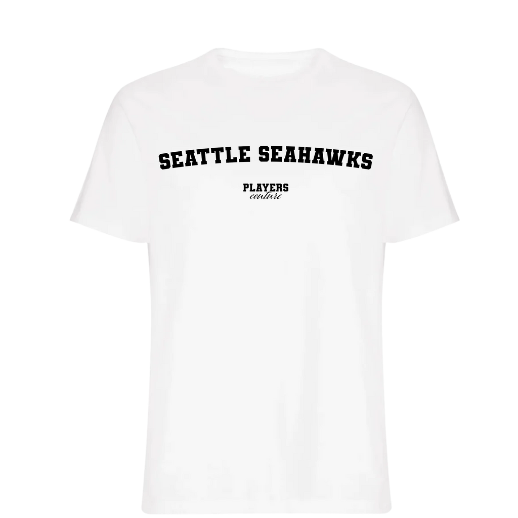 Seattle Seahawks Players Couture Men's T-Shirt White