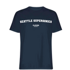Seattle Supersonics Players Couture Mens T-Shirt Navy
