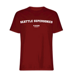 Seattle Supersonics Players Couture Mens T-Shirt Red