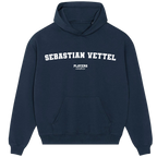 Sebastian Vettel Players Couture Men's Casual Hoodie Navy