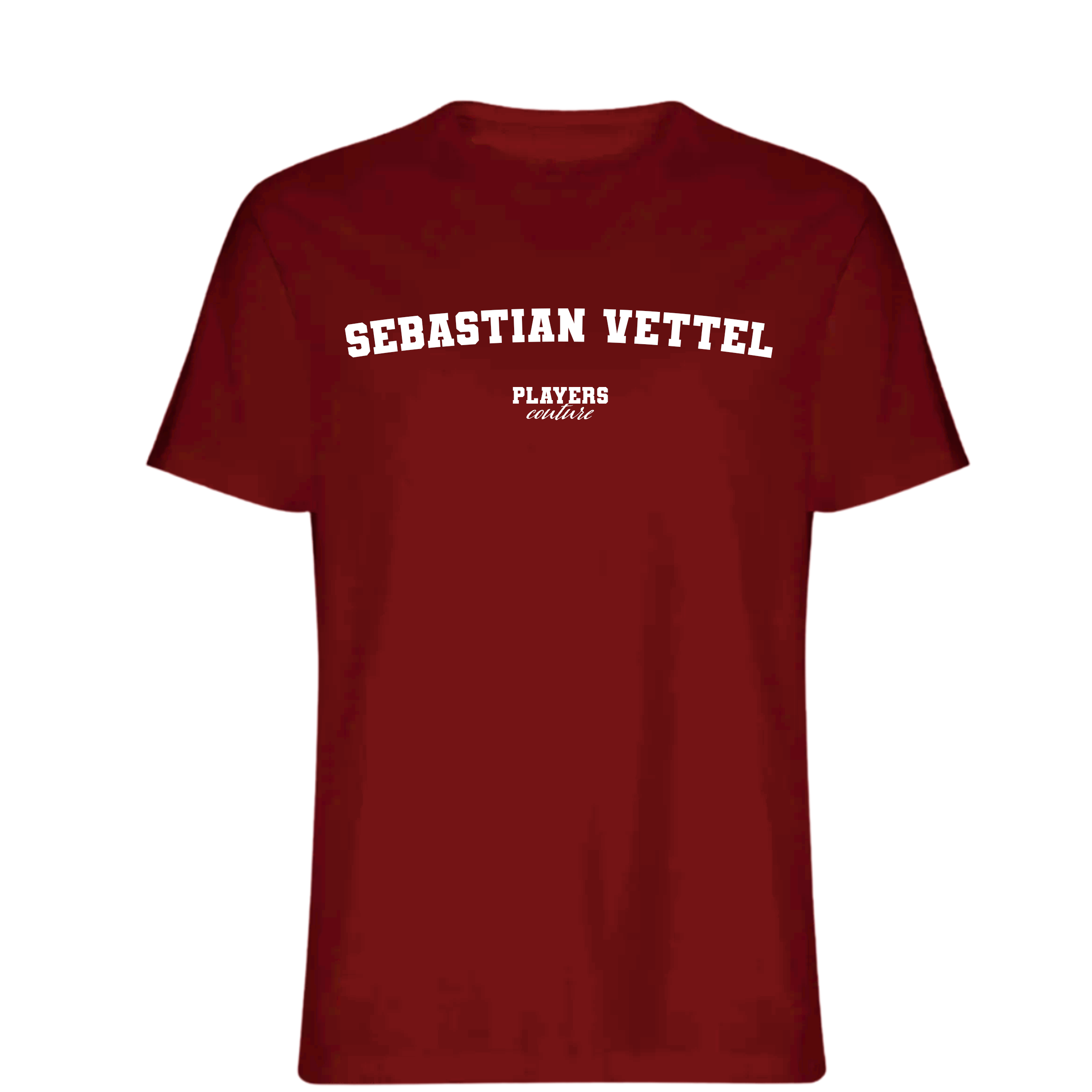 Sebastian Vettel Players Couture Men's T-Shirt Red