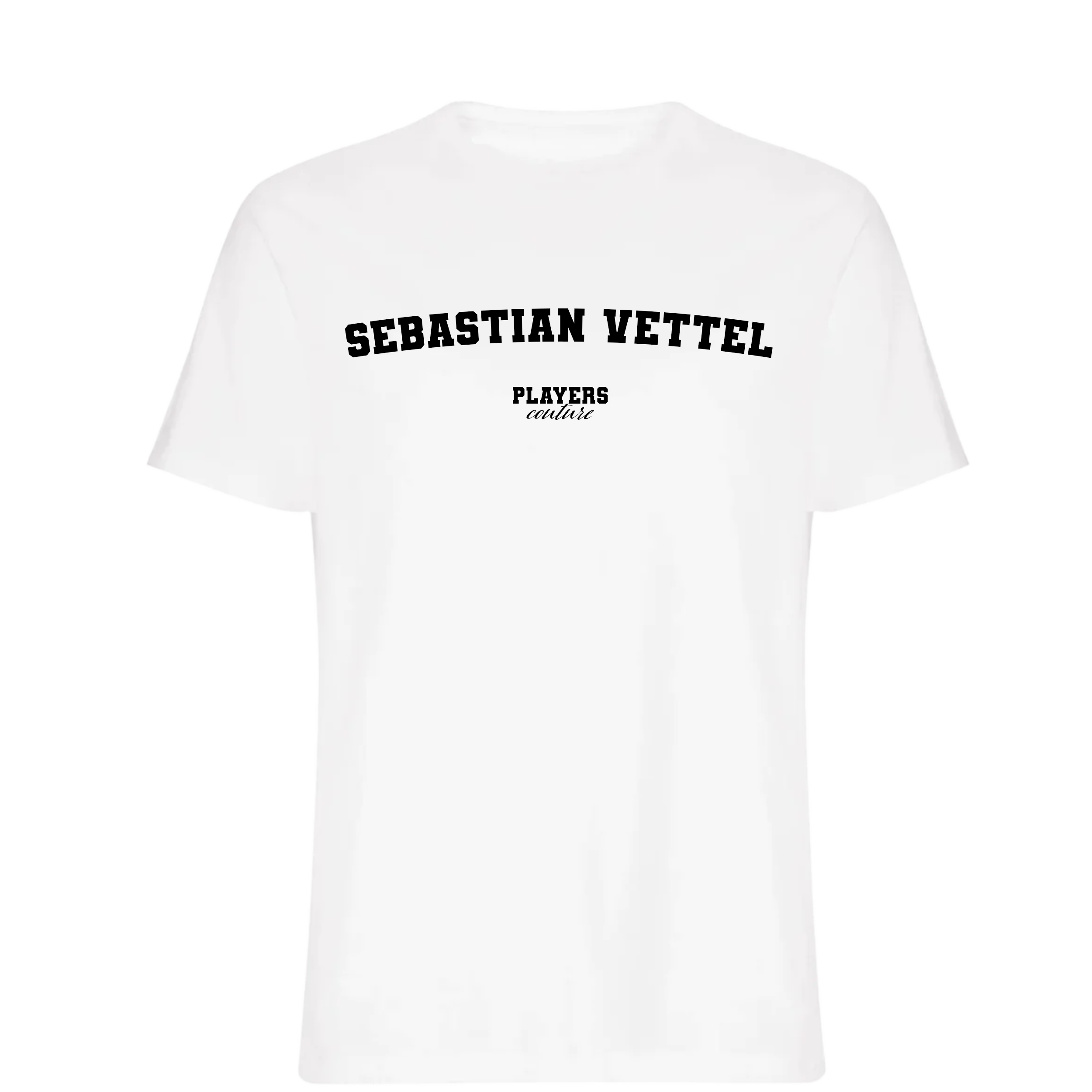 Sebastian Vettel Players Couture Men's T-Shirt White
