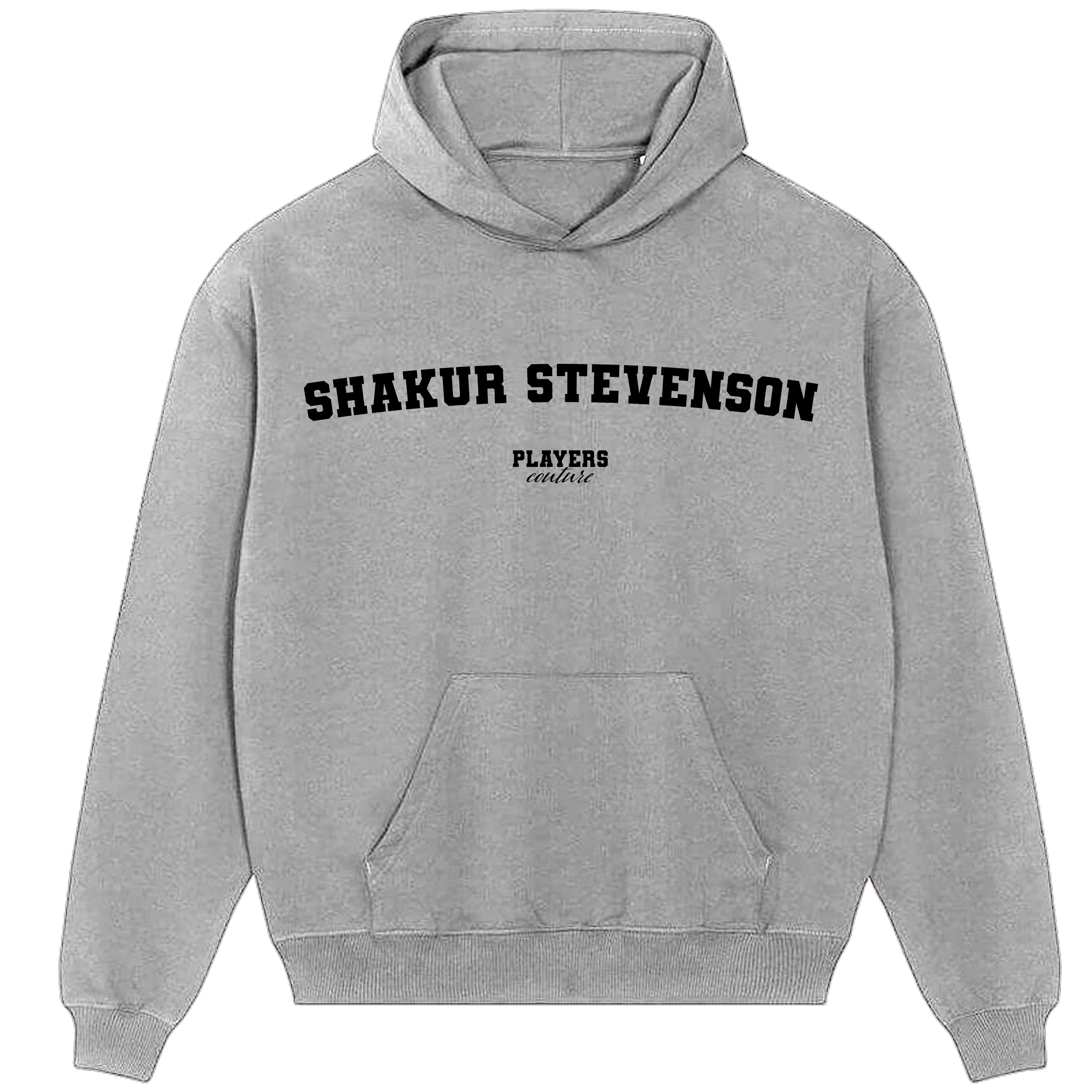 Shakur Stevenson Players Couture Men's Casual Hoodie Gray