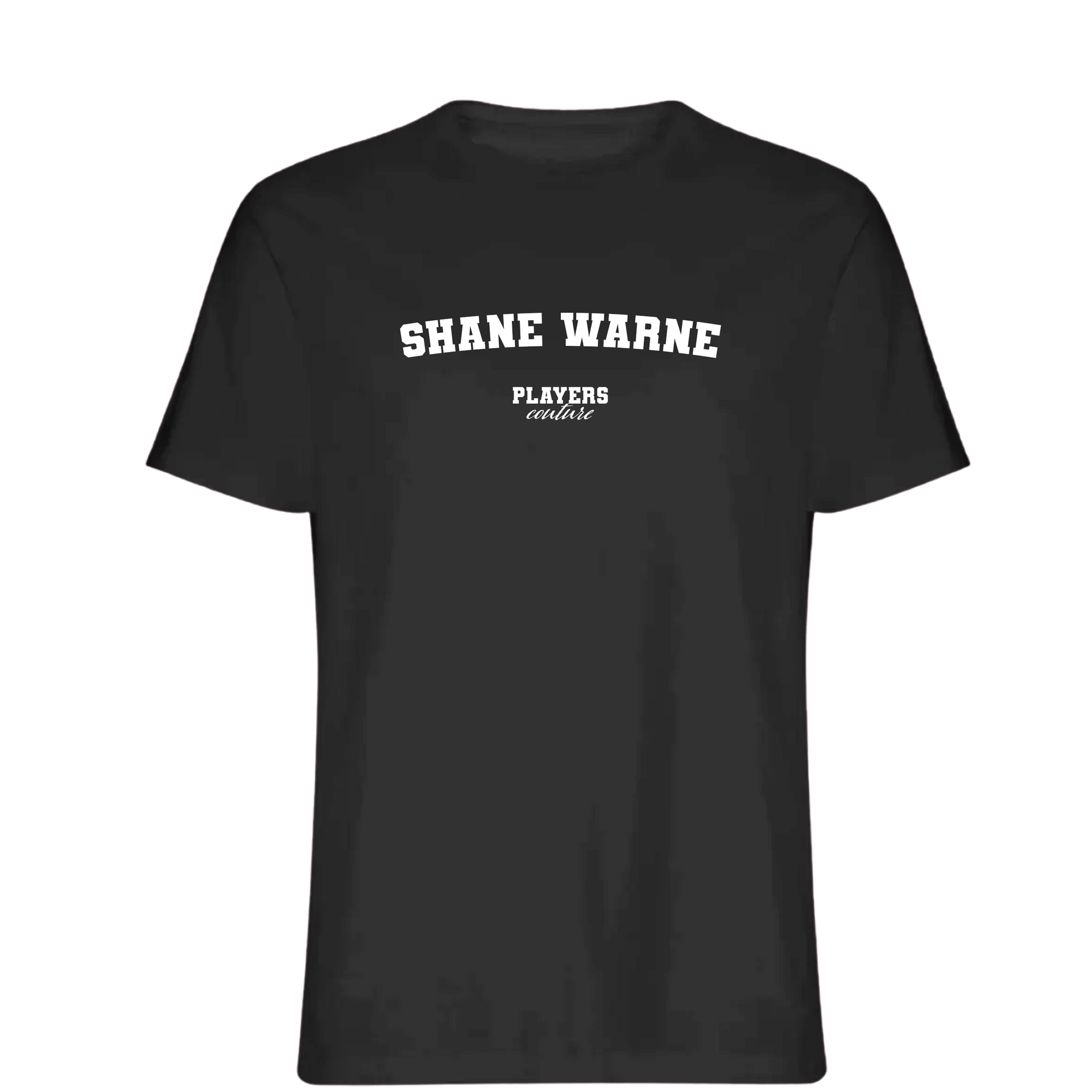 Shane Warne Players Couture Men's T-Shirt Black