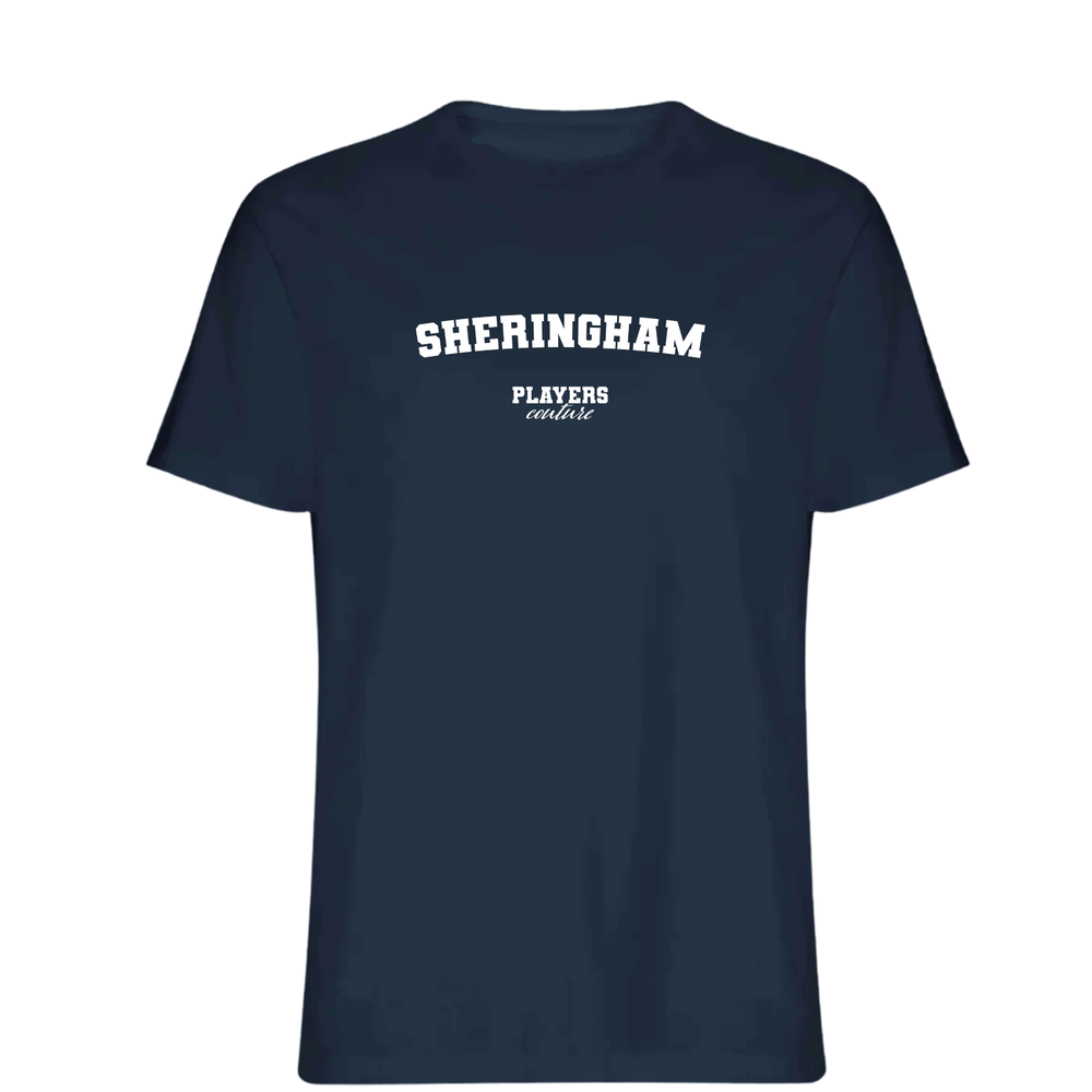 Sheringham Players Couture Mens T-Shirt Navy