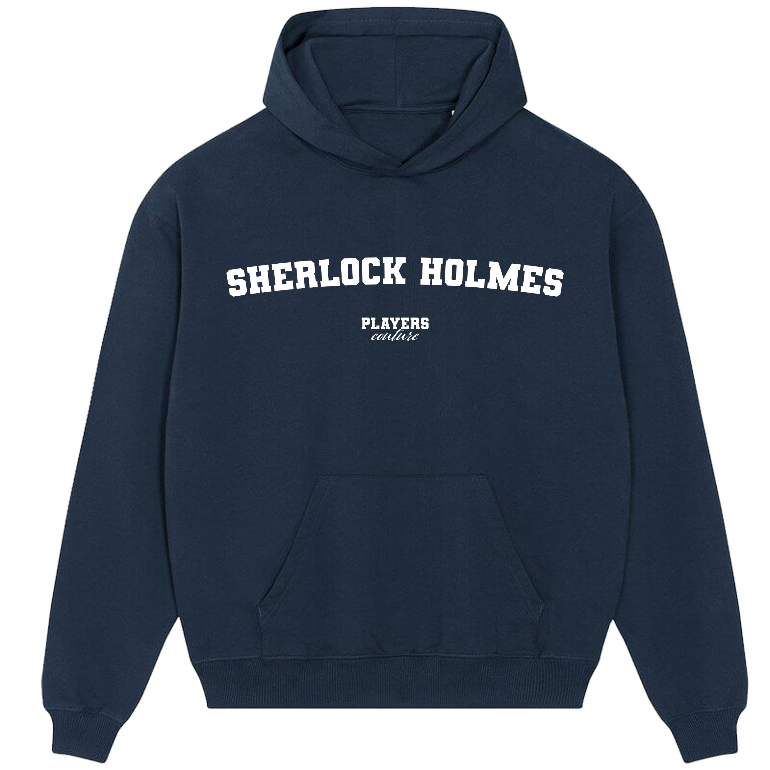 Sherlock Holmes Players Couture Men's Casual Hoodie Navy