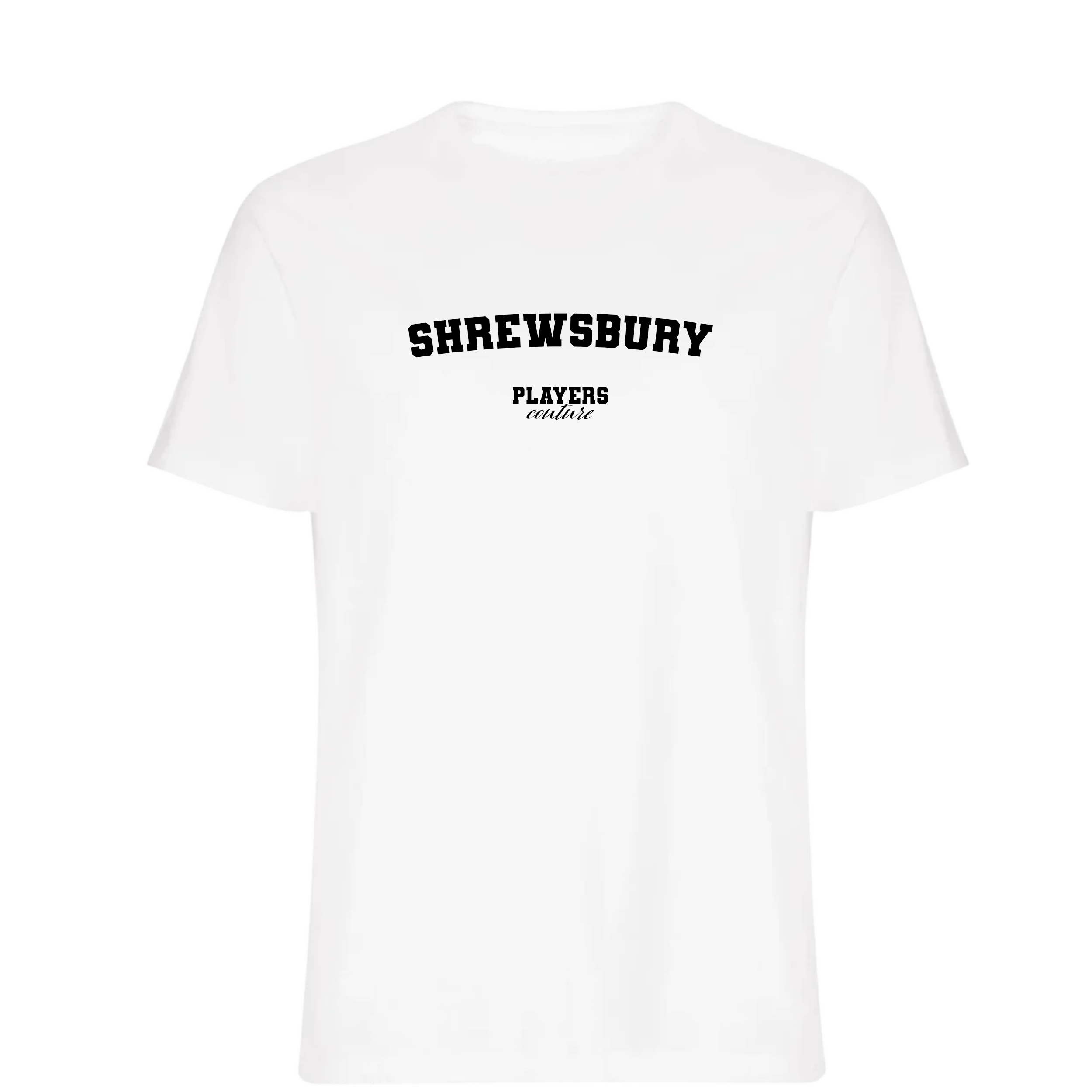 Shrewsbury Players Couture Mens T-Shirt White