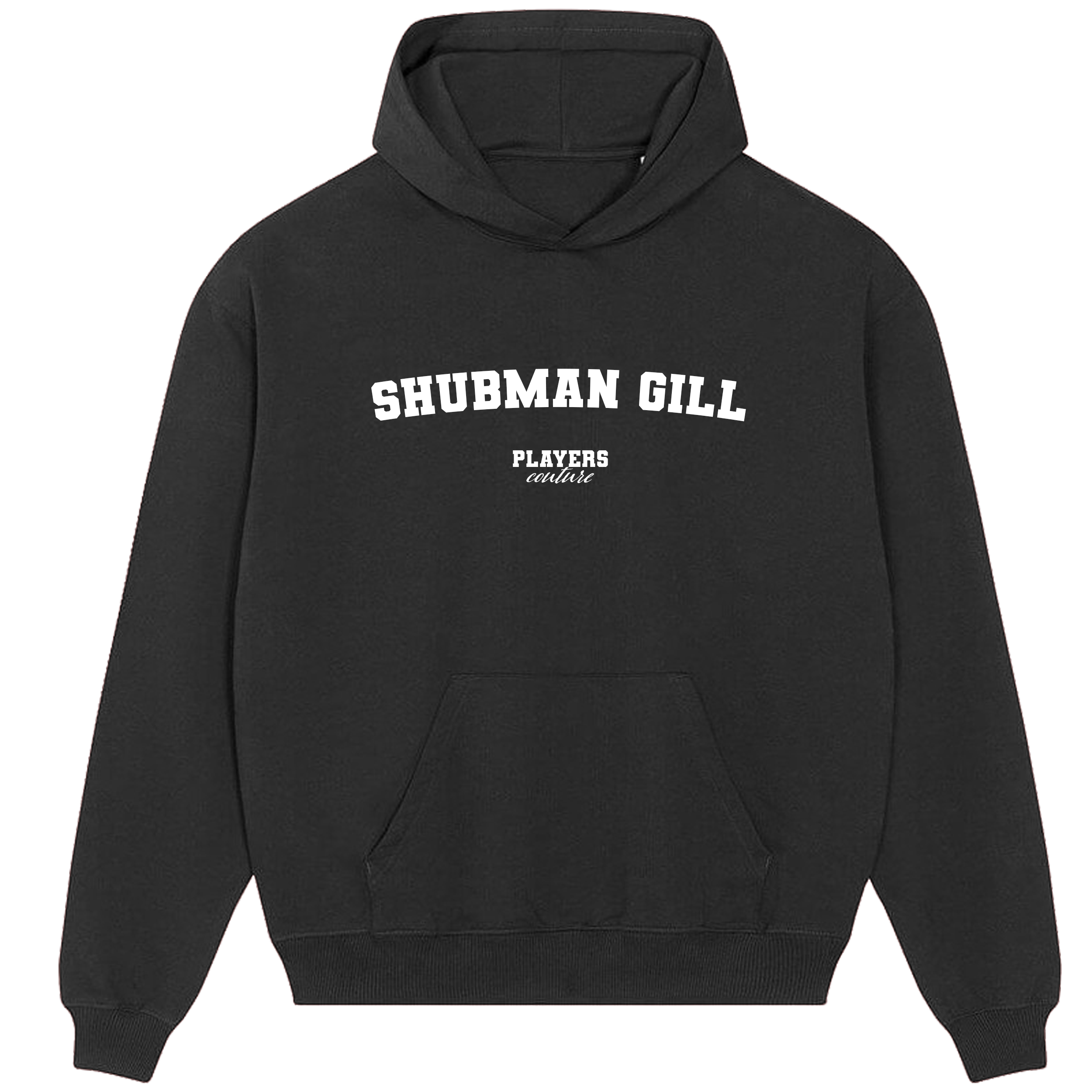 Shubman Gill Players Couture Men's Casual Hoodie Black