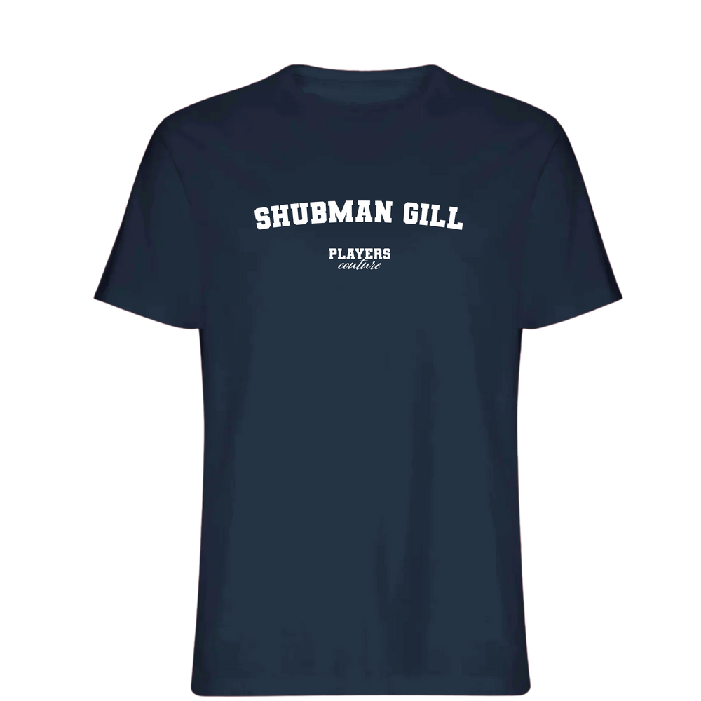 Shubman Gill Players Couture Men's T-Shirt Navy