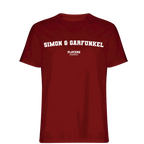 Simon & Garfunkel Players Couture Mens T-Shirt Red