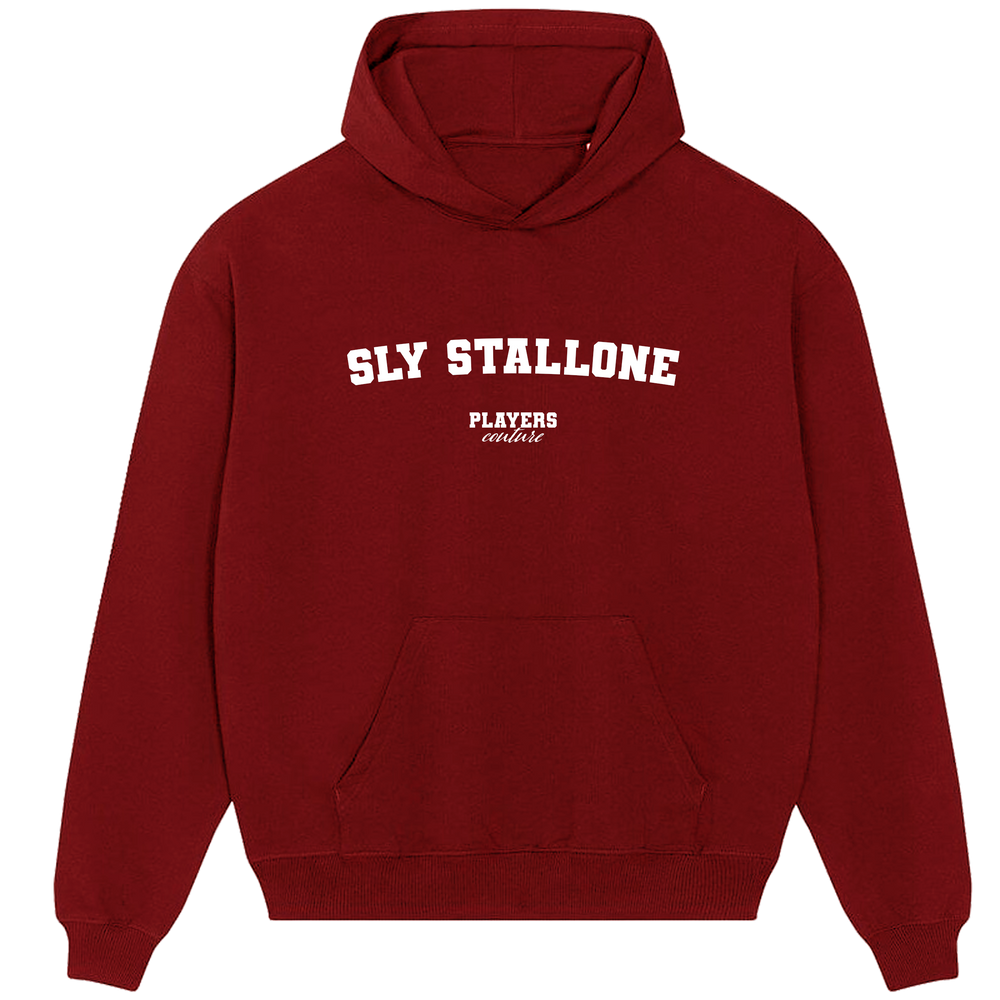 Sly Stallone Players Couture Men's Casual Hoodie Red