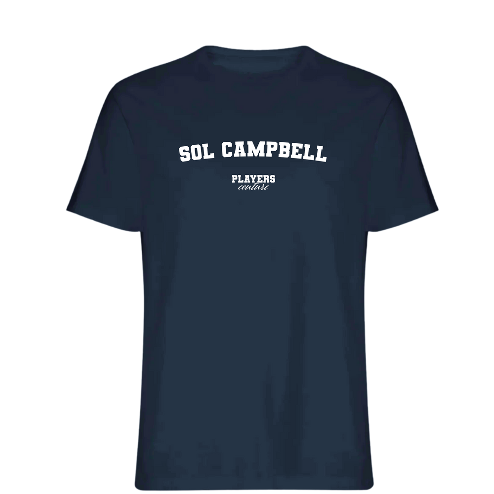 Sol Campbell Players Couture Mens T-Shirt Navy