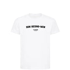 Heung Min Son t-shirt – white kids' t-shirt with black Heung Min Son letters and Players Couture logo on the chest