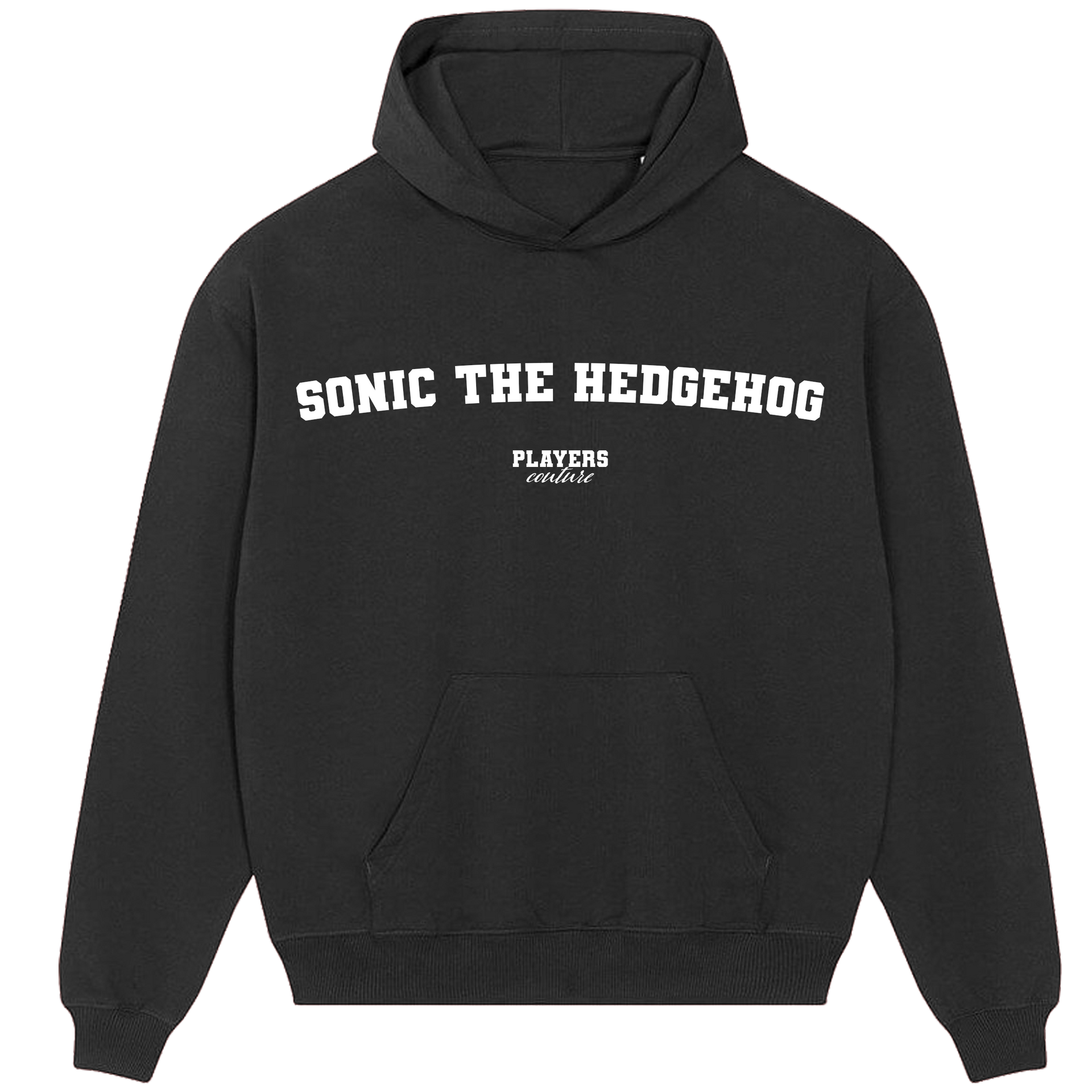 Sonic the Hedgehog Players Couture Men's Casual Hoodie Black
