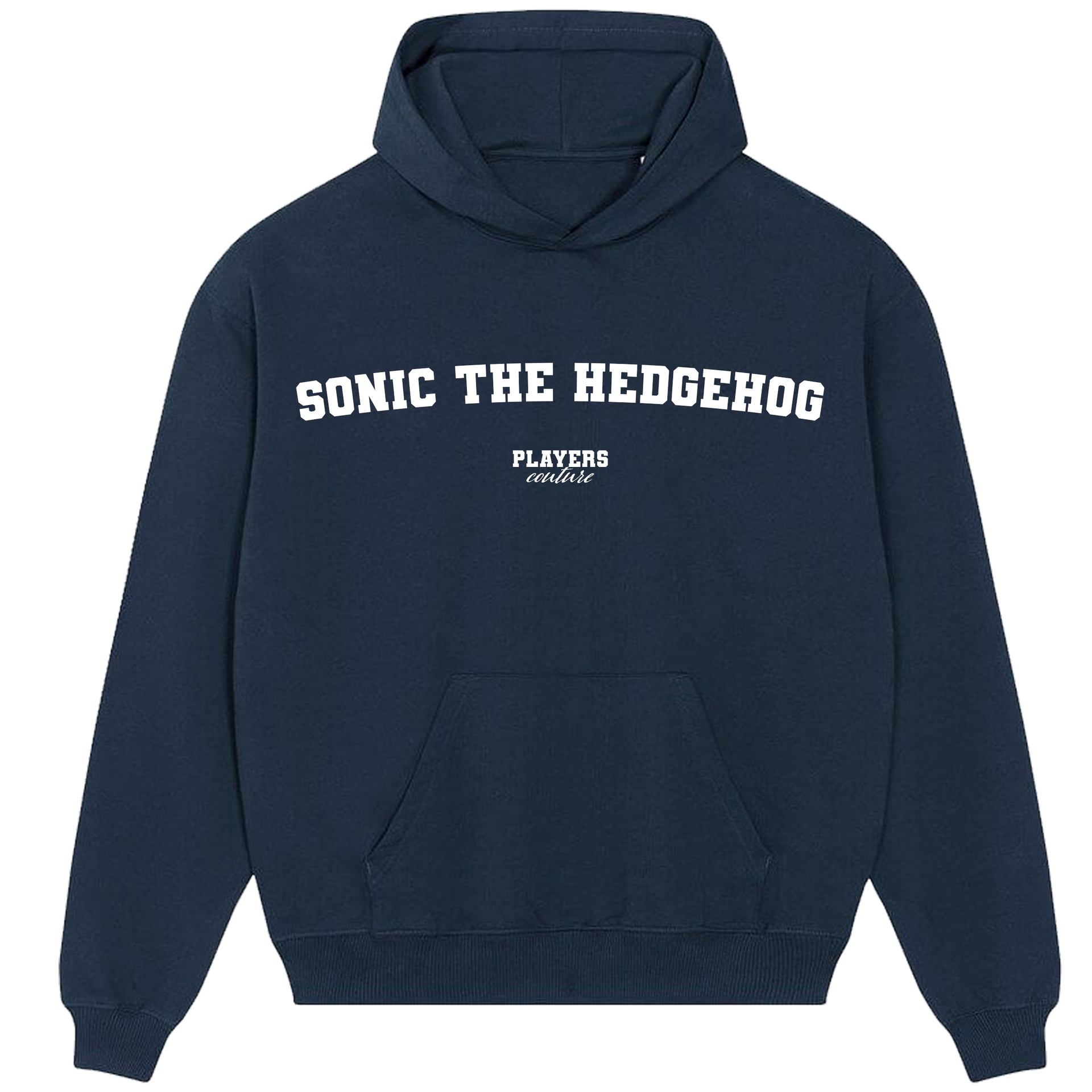 Sonic the Hedgehog Players Couture Men's Casual Hoodie Navy