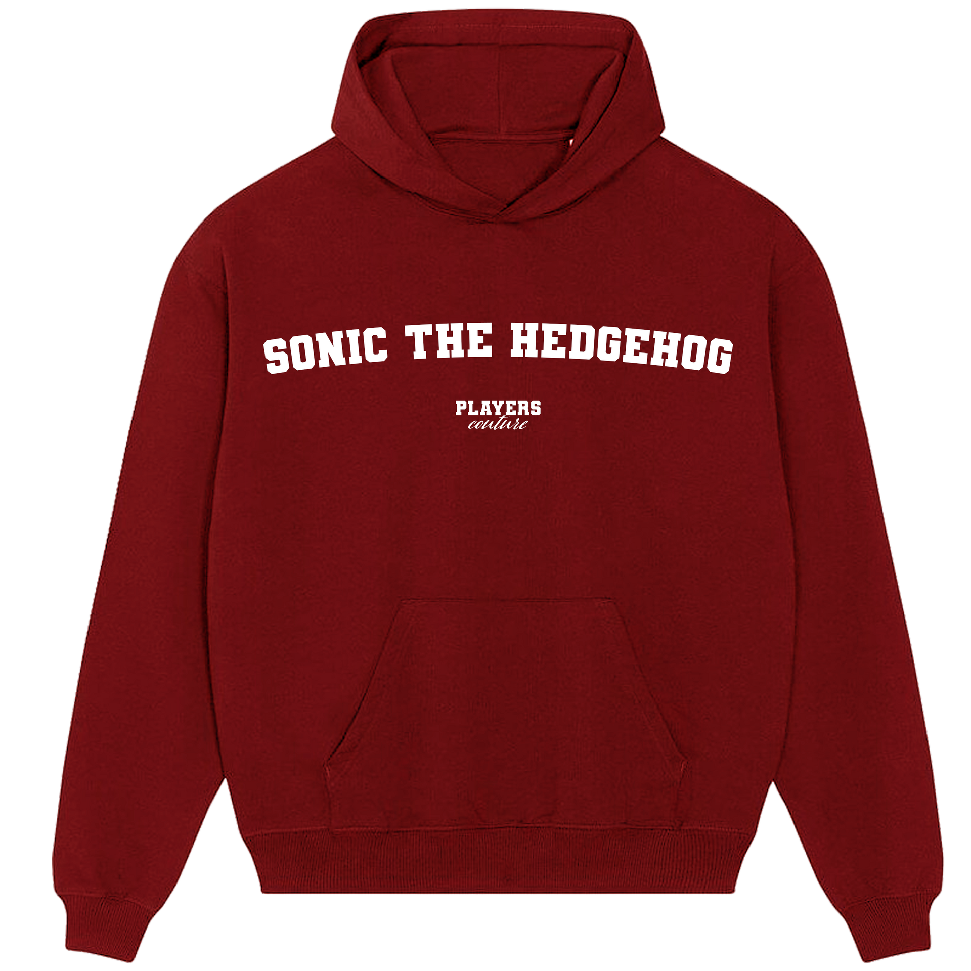 Sonic the Hedgehog Players Couture Men's Casual Hoodie Red