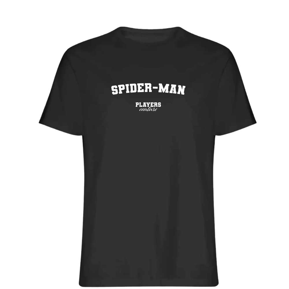 Spider-Man Players Couture Mens T-Shirt Black
