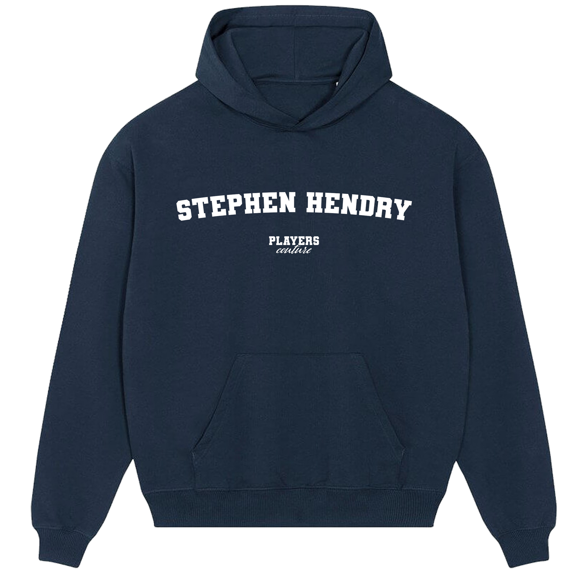Stephen Hendry Players Couture Men's Casual Hoodie Navy