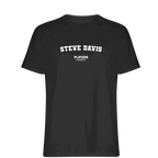 Steve Davis Players Couture Men's T-Shirt Black