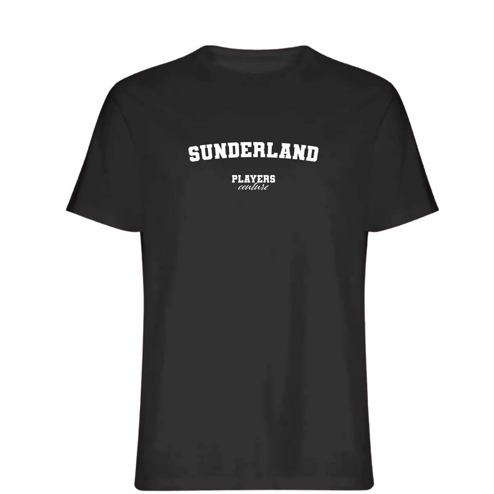 Sunderland Players Couture Mens T-Shirt Black