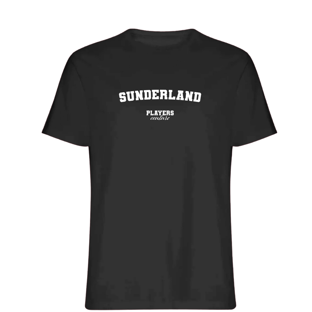 Sunderland Players Couture Mens T-Shirt Black