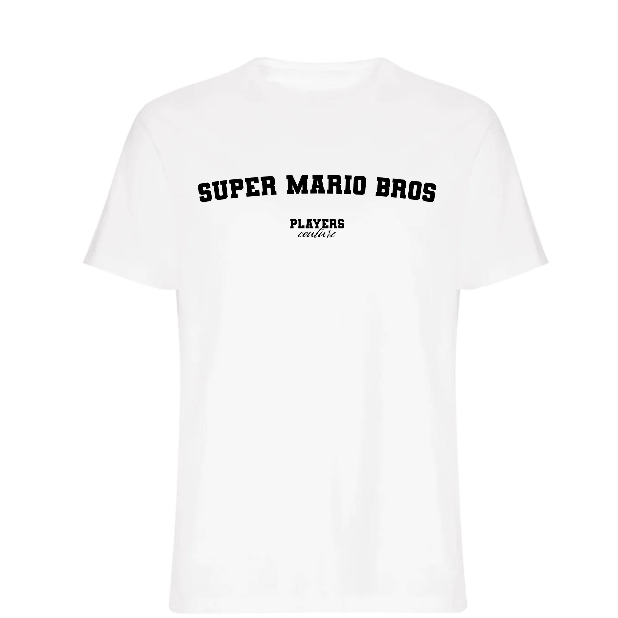 Super Mario Bros Players Couture Men's T-Shirt White