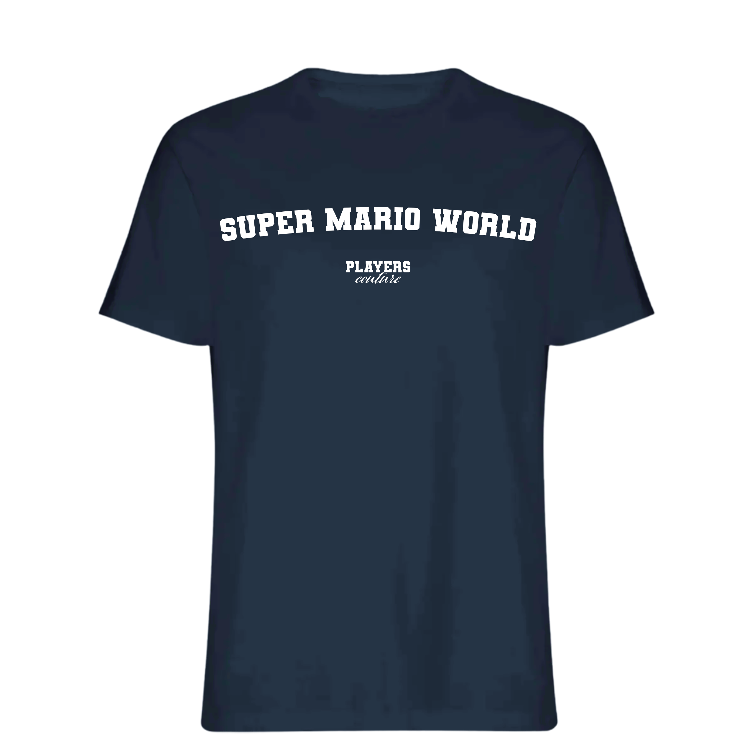 Super Mario World Players Couture Men's T-Shirt Navy