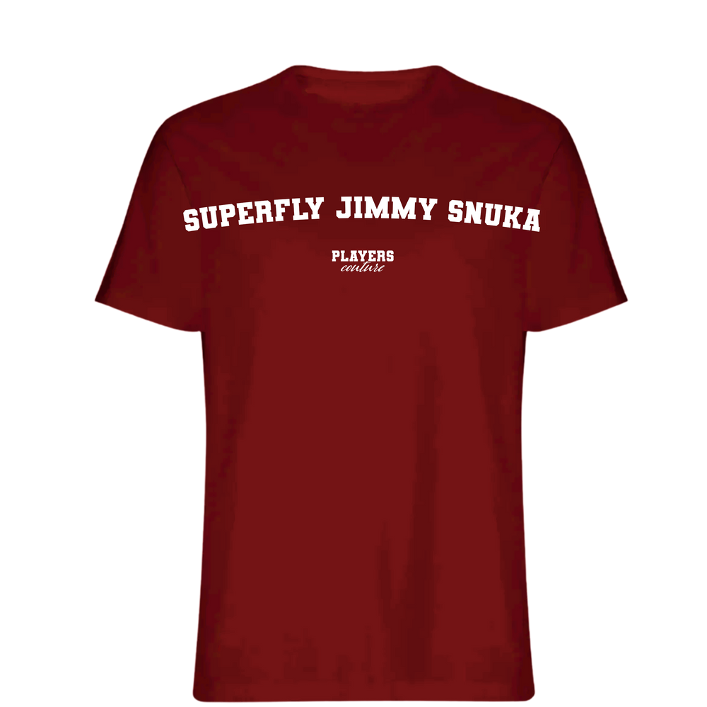 Superfly Jimmy Snuka Players Couture Men's T-Shirt Red