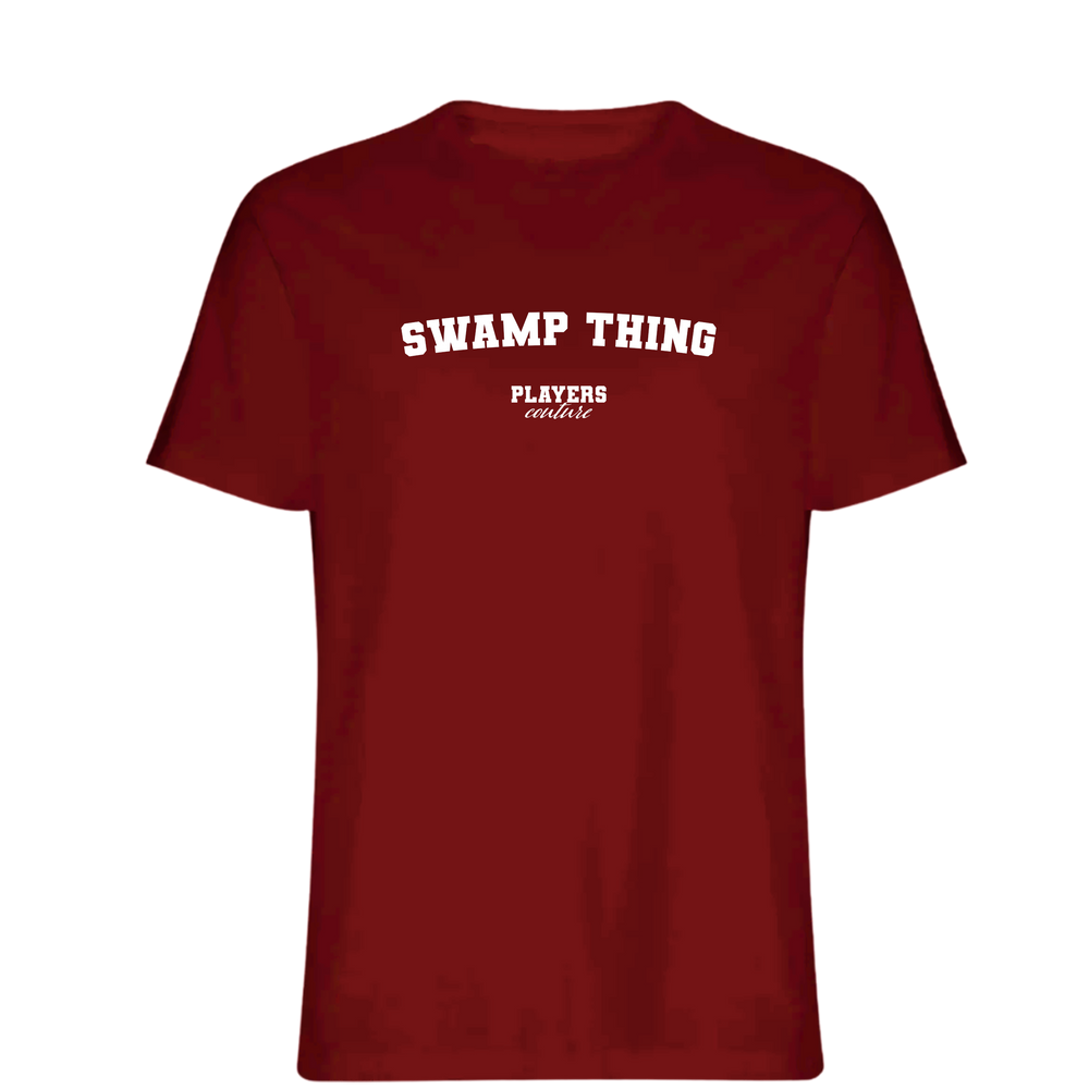 Swamp Thing Players Couture Mens T-Shirt Red