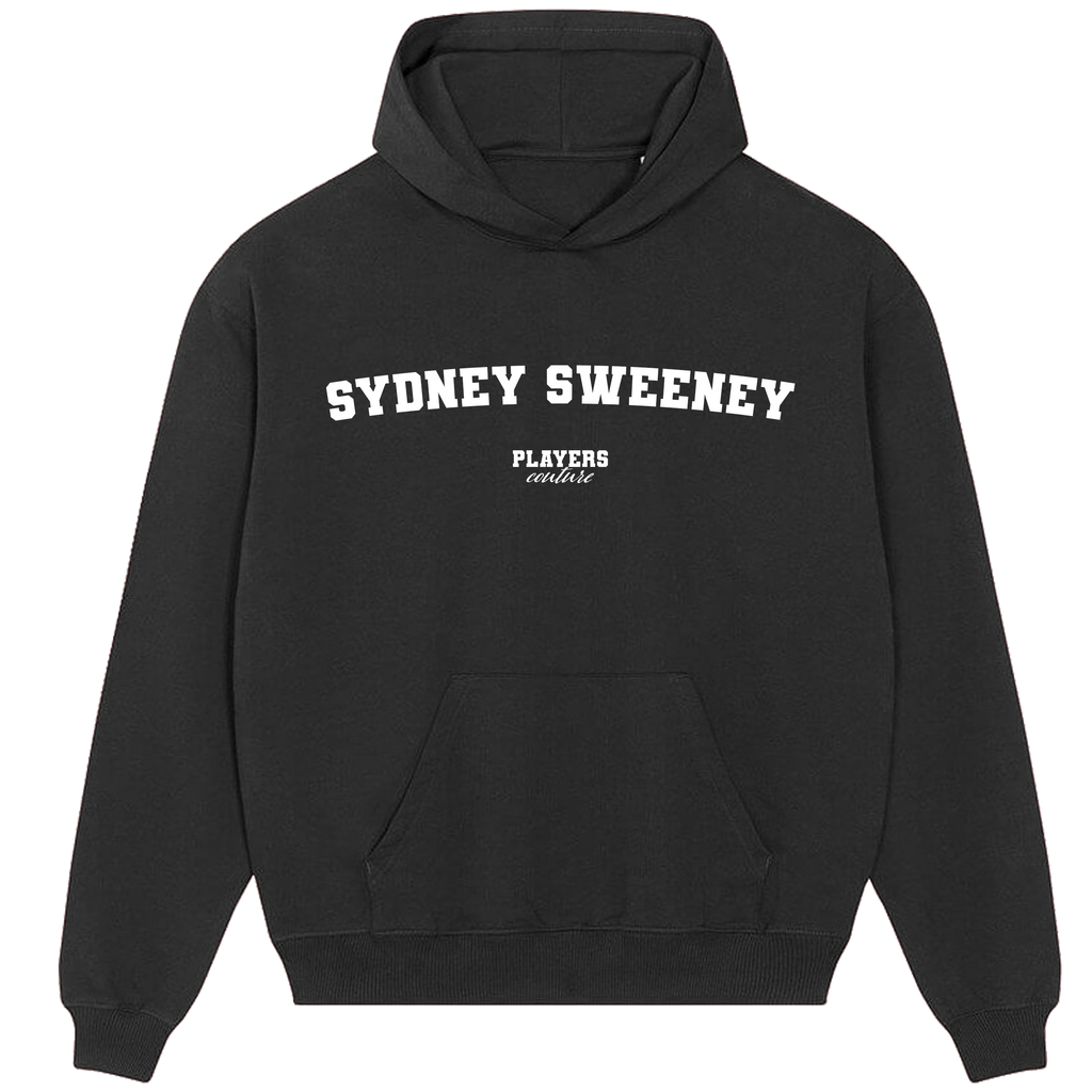Sydney Sweeney Players Couture Men's Casual Hoodie Black
