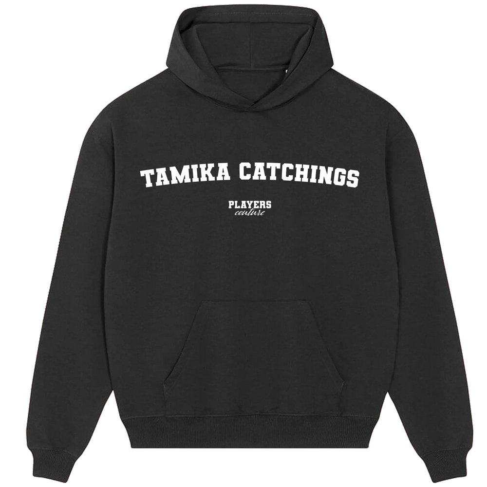 Tamika Catchings Players Couture Men's Casual Hoodie Black