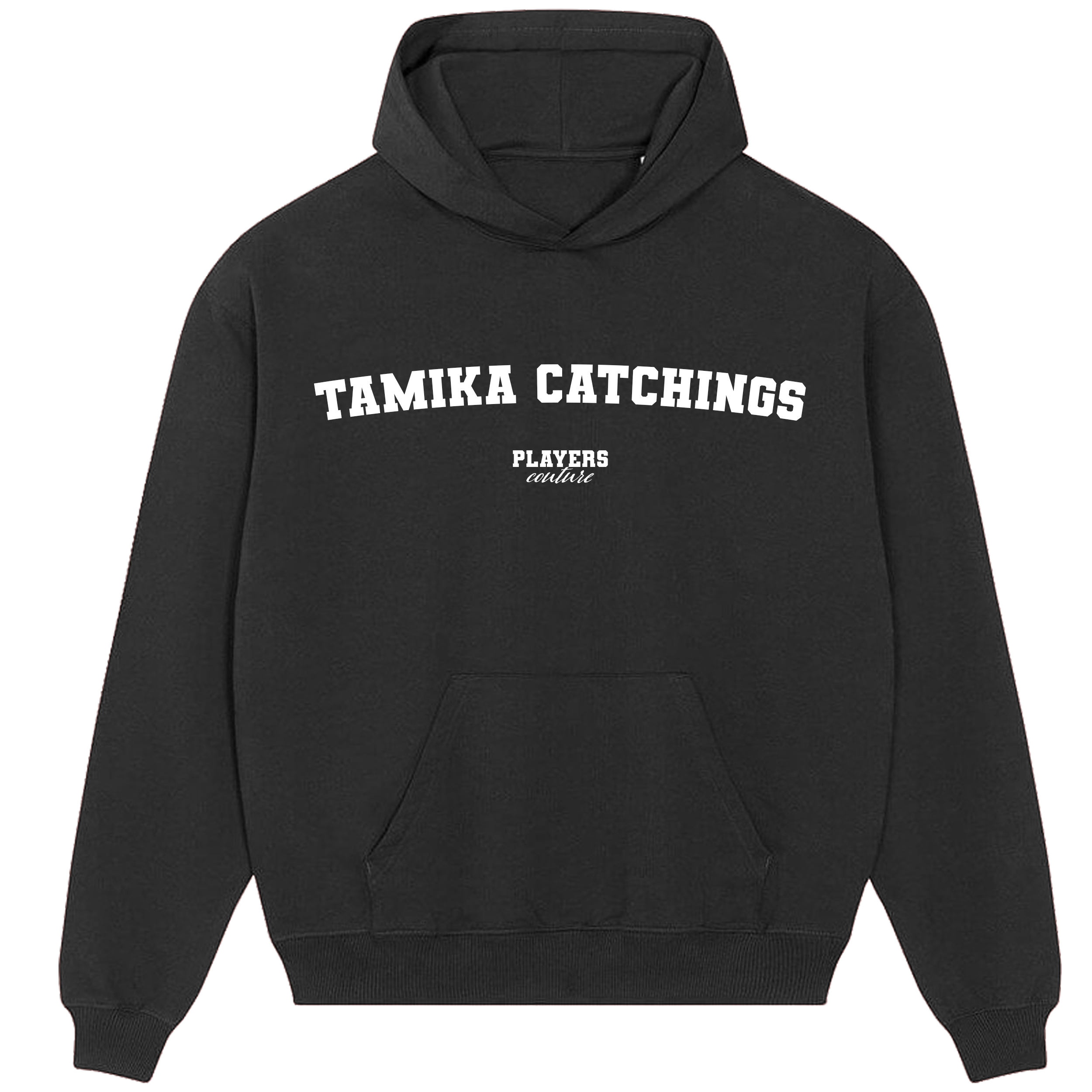 Tamika Catchings Players Couture Men's Casual Hoodie Black